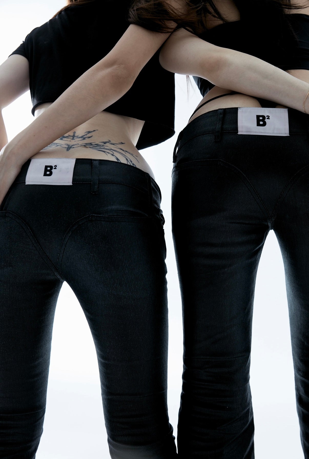 Saocow Black Wax Jeans