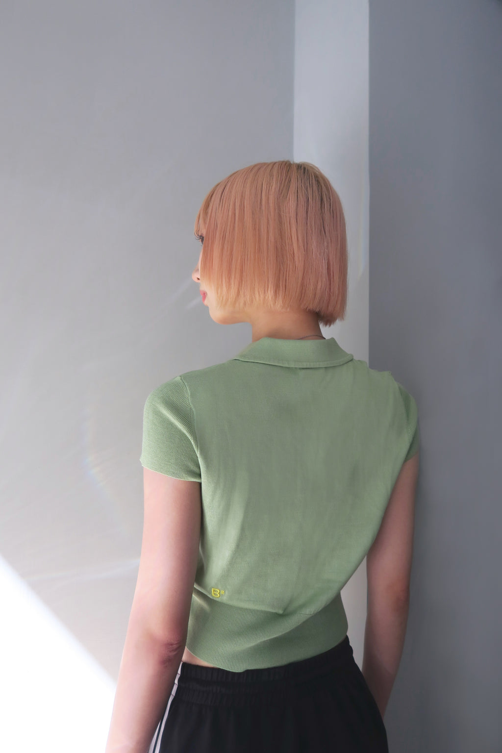 DoubleB公主的蠶絲polo衫