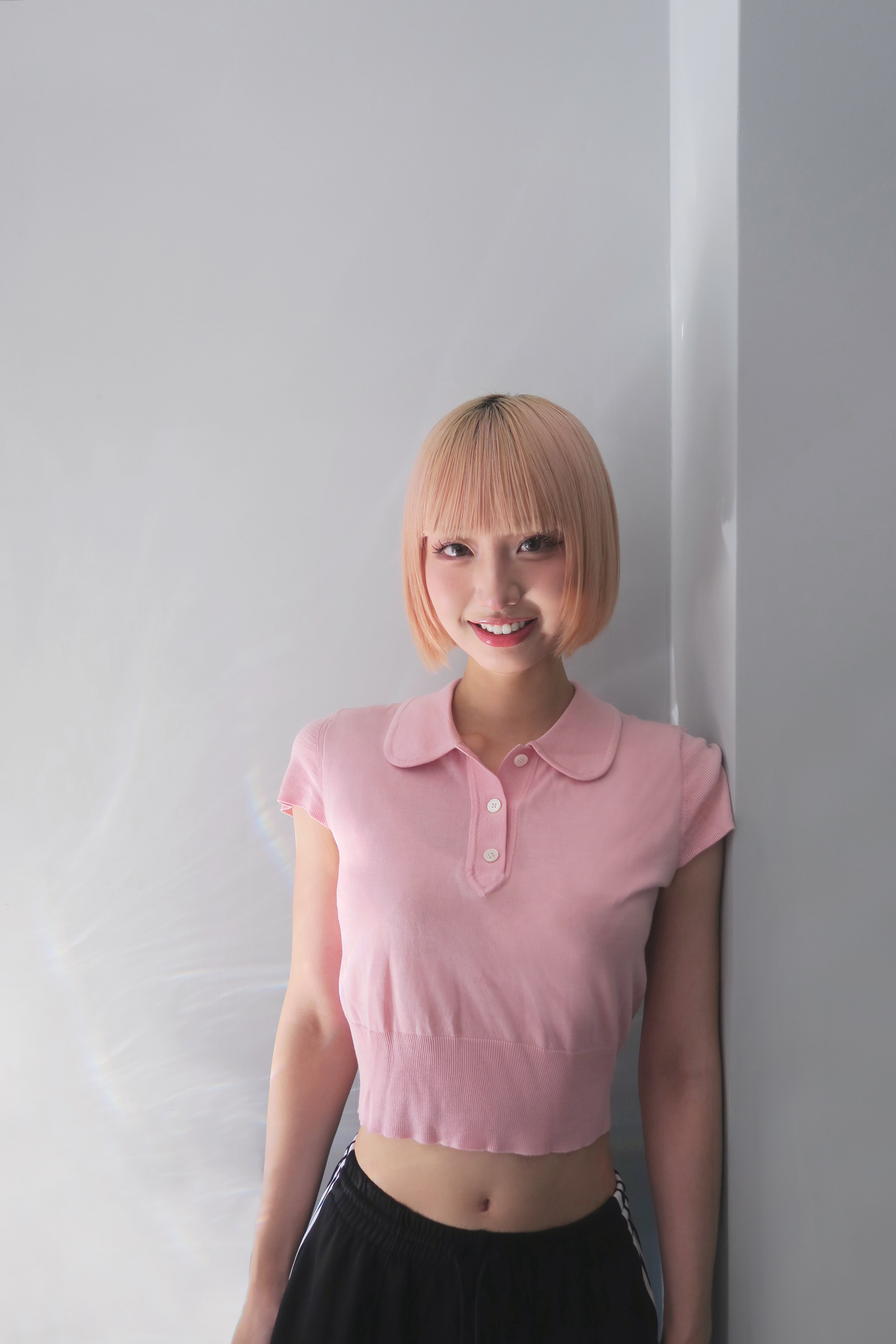 DoubleB公主的蠶絲polo衫