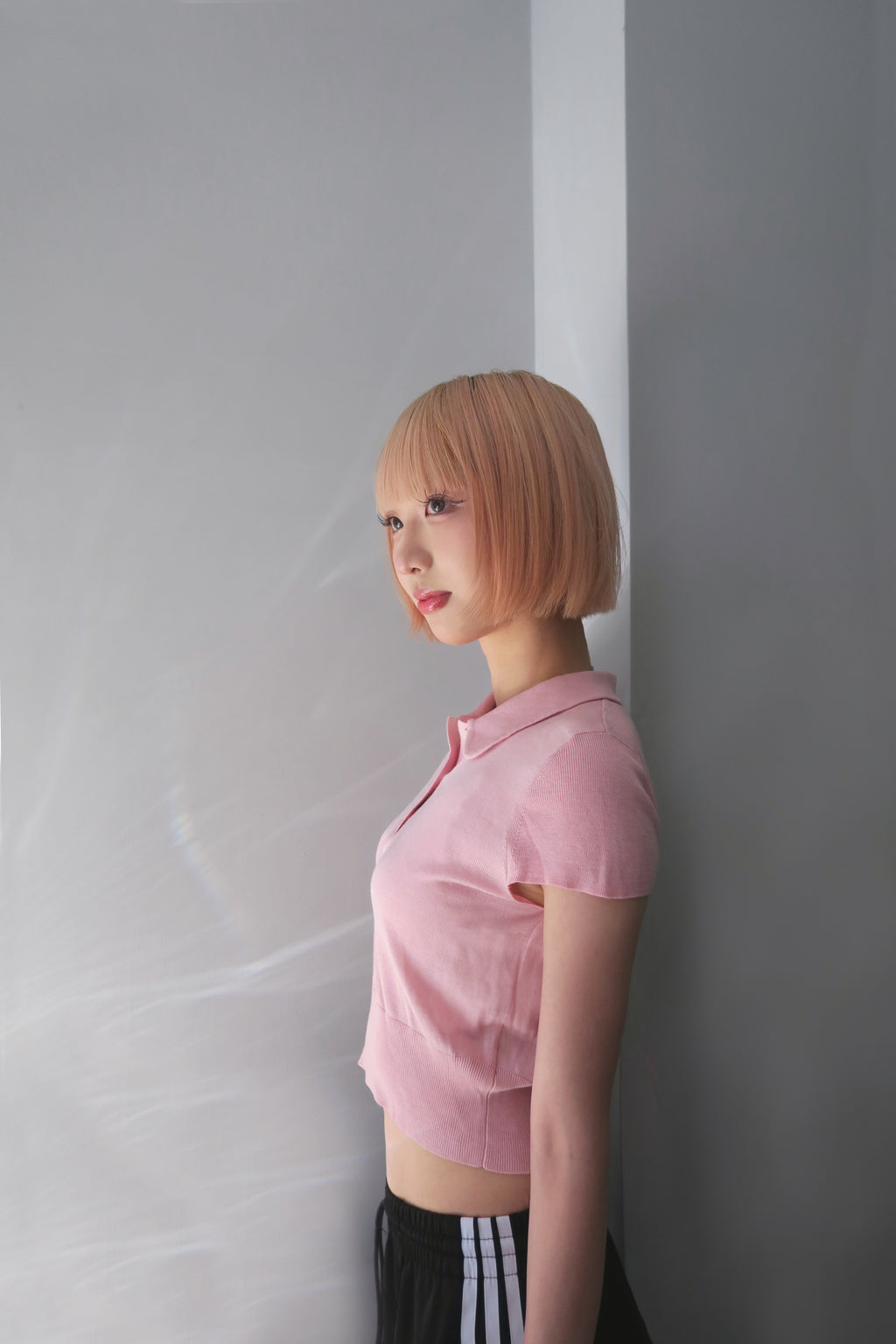 DoubleB公主的蠶絲polo衫