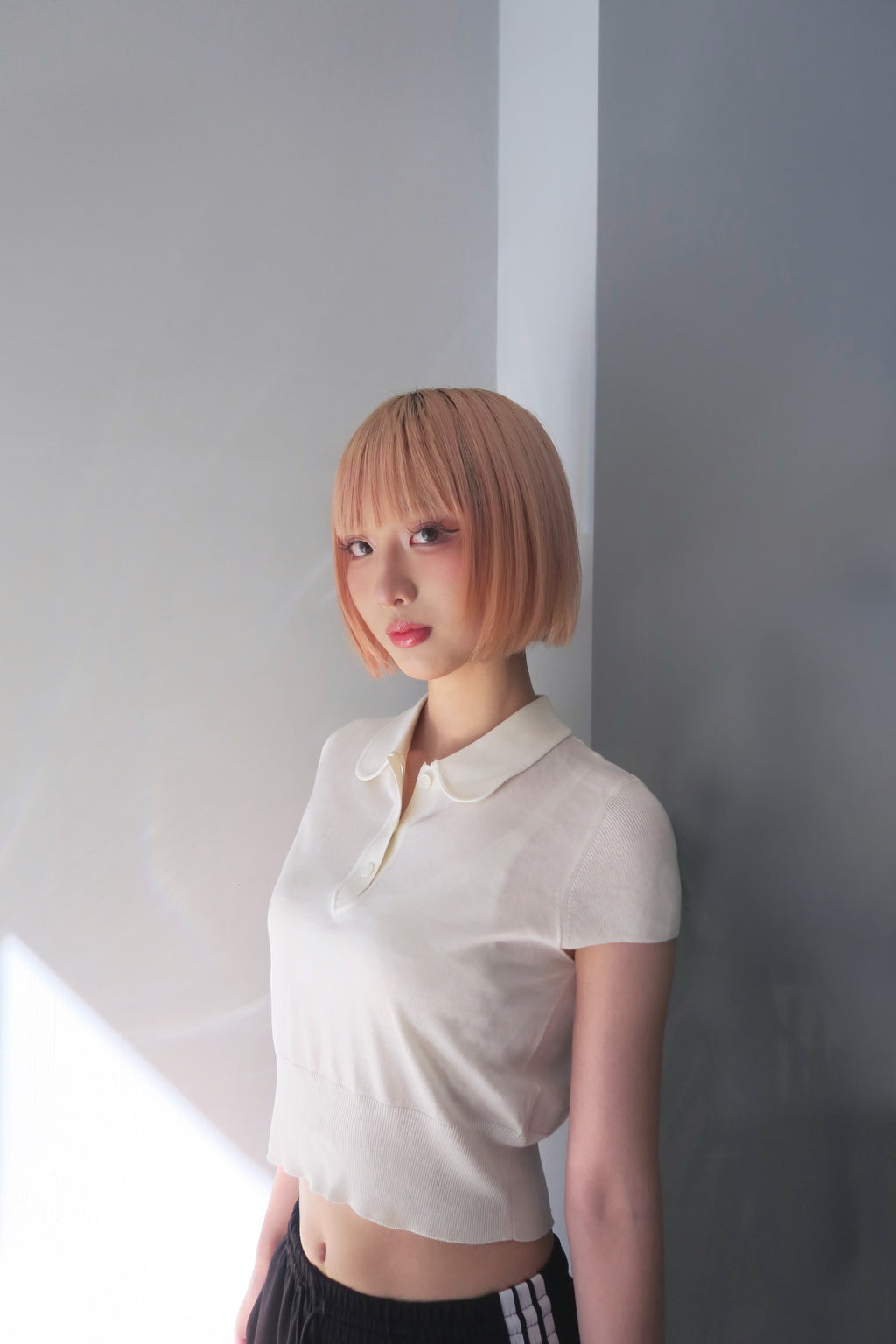 DoubleB公主的蠶絲polo衫