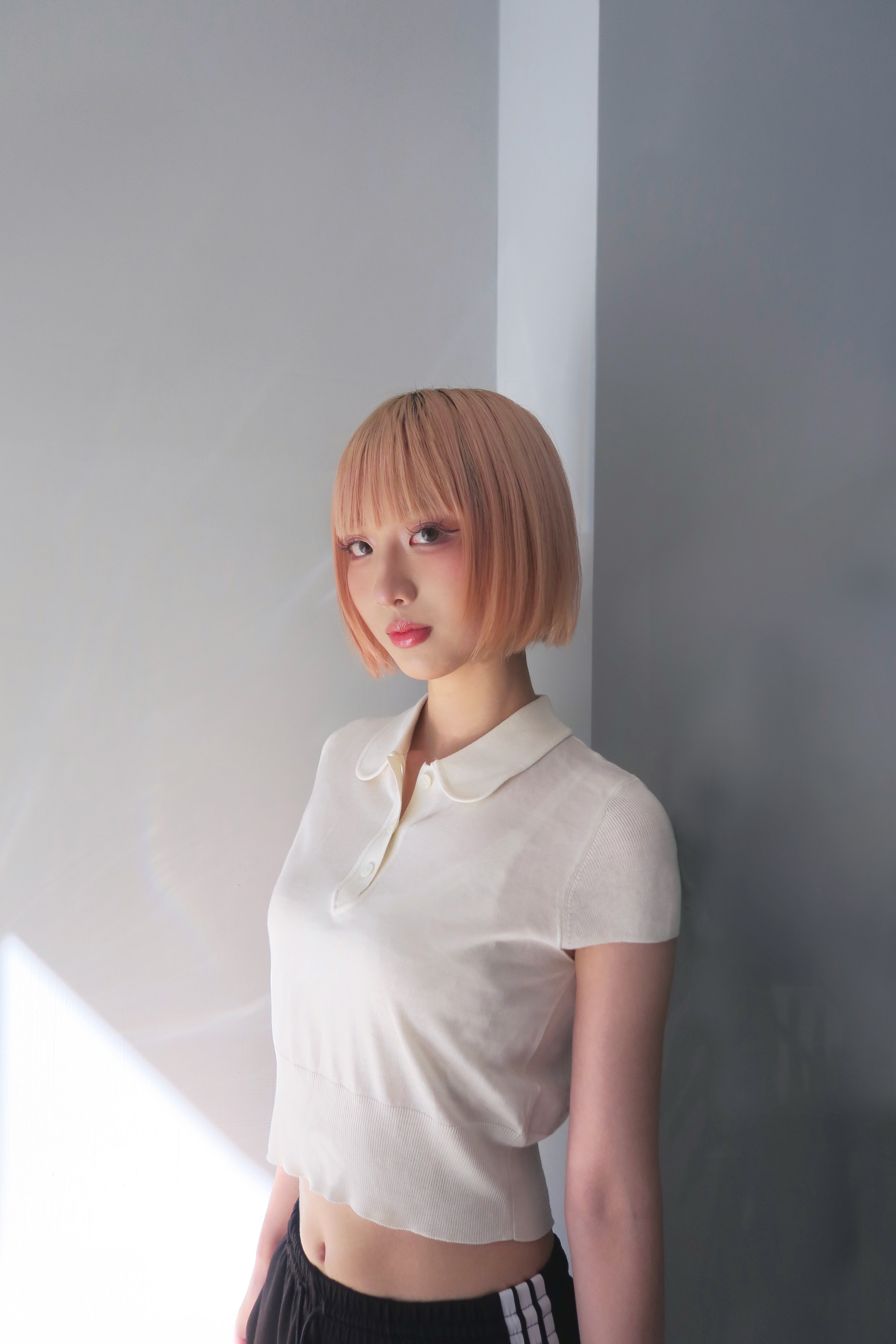 DoubleB公主的蠶絲polo衫